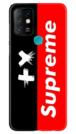 Supreme Mobile Back Case for Infinix Hot 10 (Design - 389)