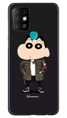 Shin Chan Mobile Back Case for Infinix Hot 10 (Design - 391)