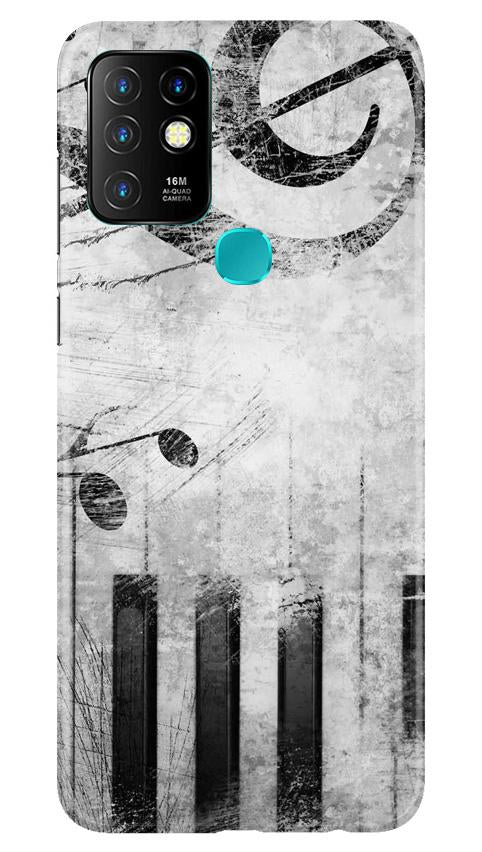 Music Mobile Back Case for Infinix Hot 10 (Design - 394)