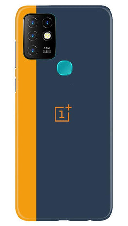 Oneplus Logo Mobile Back Case for Infinix Hot 10 (Design - 395)