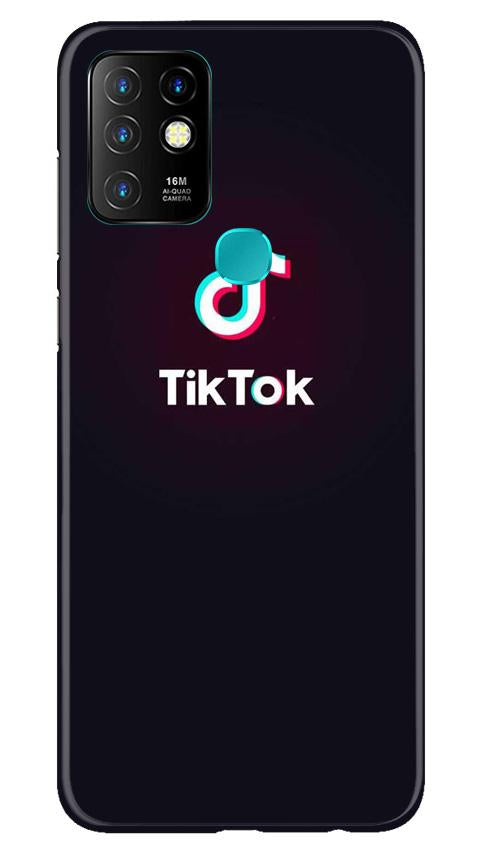 Tiktok Mobile Back Case for Infinix Hot 10 (Design - 396)