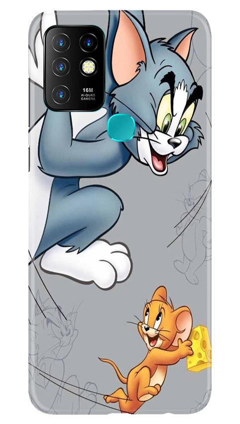 Tom n Jerry Mobile Back Case for Infinix Hot 10 (Design - 399)