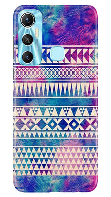 Modern Art Mobile Back Case for Infinix Hot 11 (Design - 8)