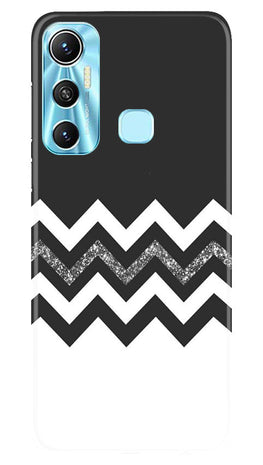 Black white Pattern2Case for Infinix Hot 11