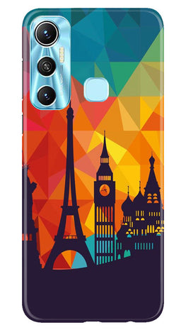 Eiffel Tower2 Case for Infinix Hot 11