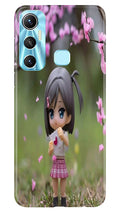 Cute Girl Case for Infinix Hot 11