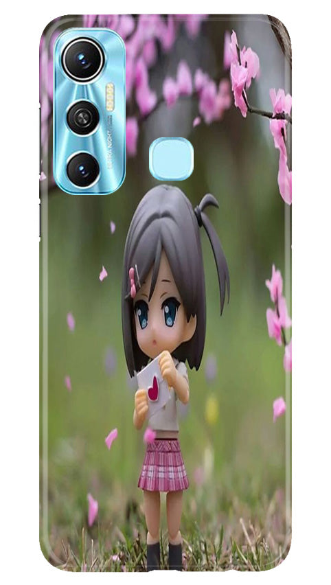 Cute Girl Case for Infinix Hot 11