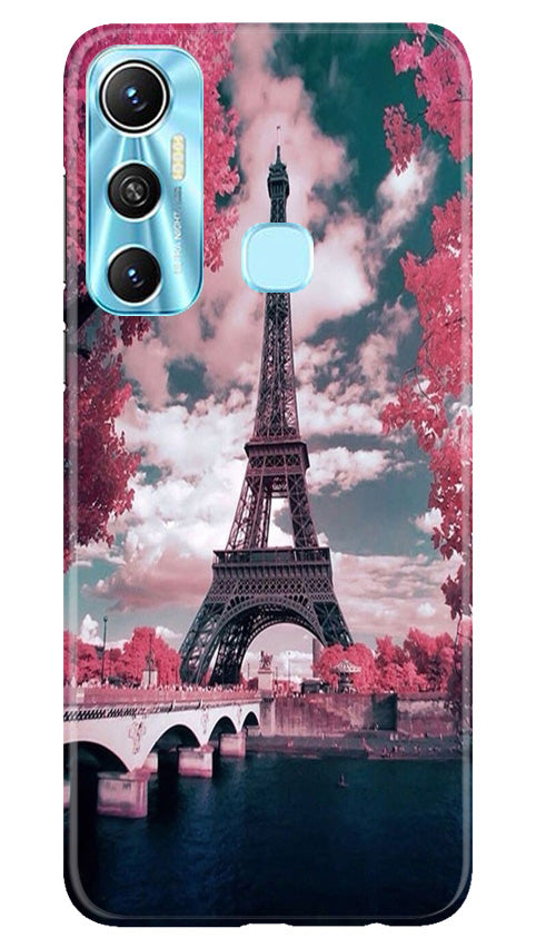 Eiffel Tower Case for Infinix Hot 11  (Design - 101)