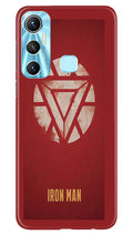 Iron Man Superhero Case for Infinix Hot 11  (Design - 115)