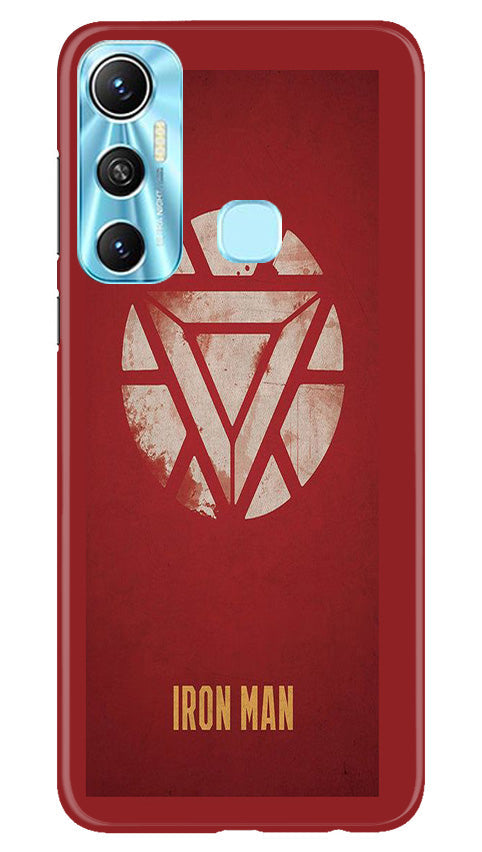Iron Man Superhero Case for Infinix Hot 11  (Design - 115)