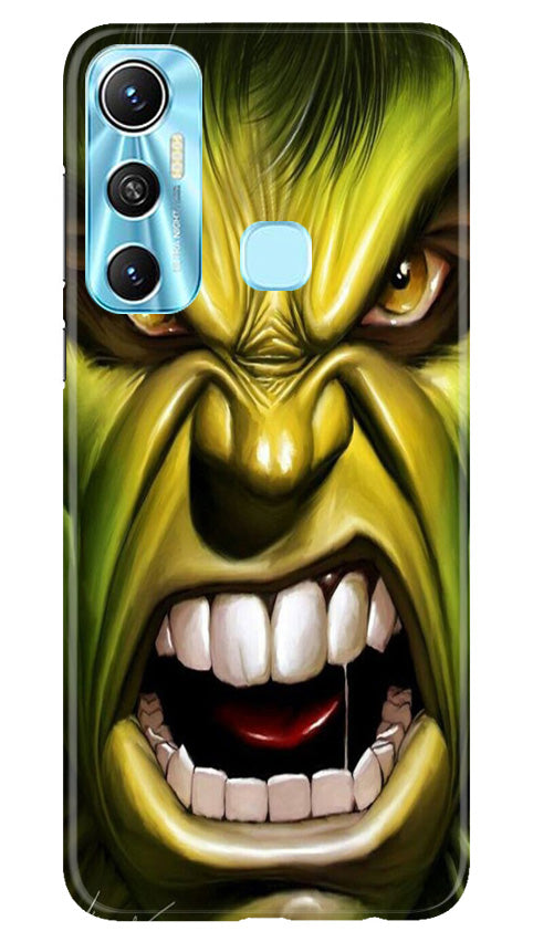 Hulk Superhero Case for Infinix Hot 11  (Design - 121)
