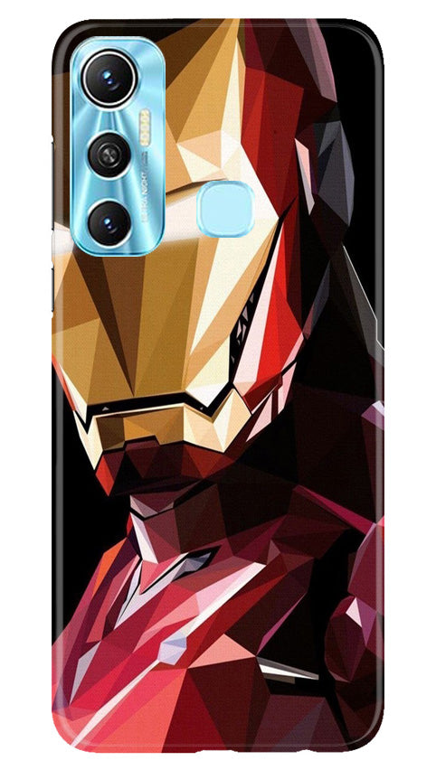 Iron Man Superhero Case for Infinix Hot 11  (Design - 122)