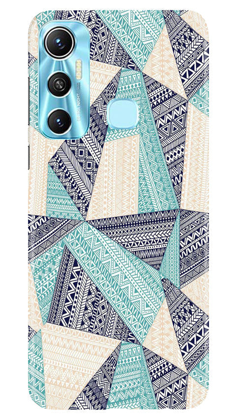 Desingner Pattern Case for Infinix Hot 11  (Design - 123)