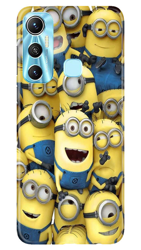 Minions Case for Infinix Hot 11  (Design - 127)