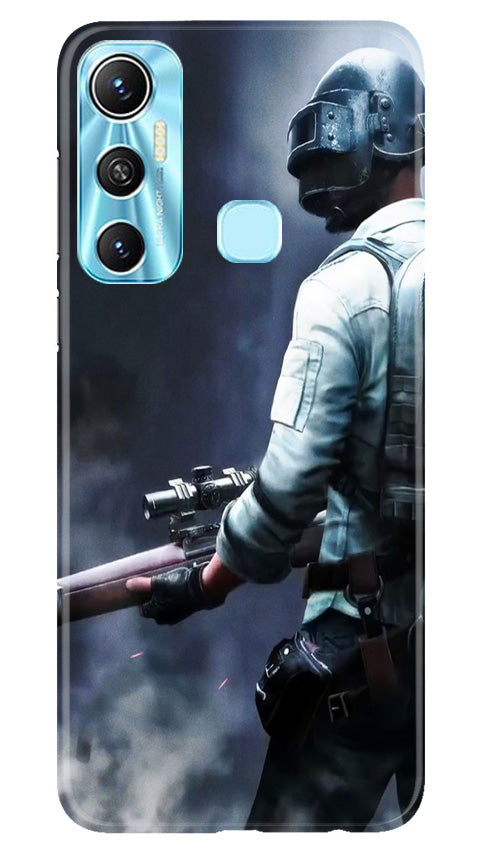 Pubg Case for Infinix Hot 11  (Design - 148)