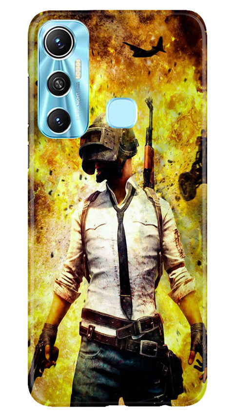 Pubg Case for Infinix Hot 11  (Design - 149)