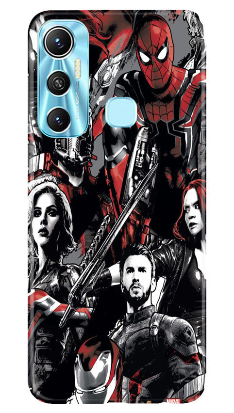 Avengers Case for Infinix Hot 11 (Design - 159)