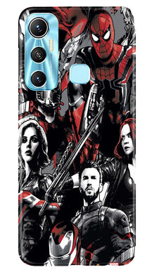 Avengers Mobile Back Case for Infinix Hot 11 (Design - 159)