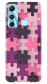 Puzzle Case for Infinix Hot 11 (Design - 168)