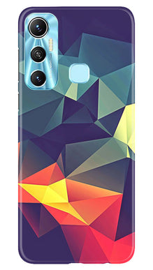 Modern Art Mobile Back Case for Infinix Hot 11 (Design - 200)