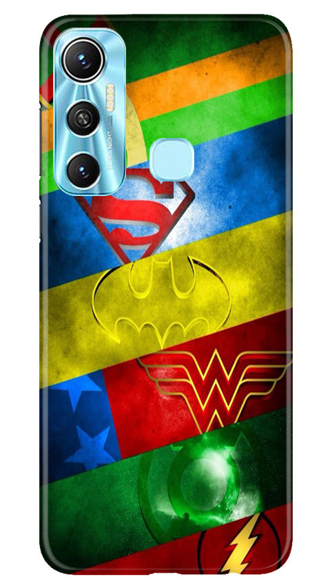 Captain America Shield Case for Infinix Hot 11 (Design No. 219)