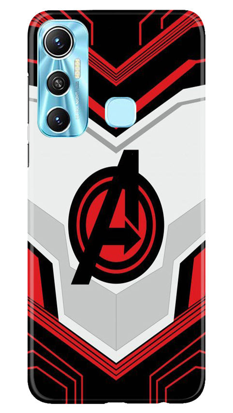 Ironman Captain America Case for Infinix Hot 11 (Design No. 223)
