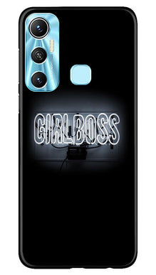 Girl Power Mobile Back Case for Infinix Hot 11 (Design - 236)