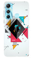 Diffrent Four Color Pattern Case for Infinix Hot 11 (Design No. 244)