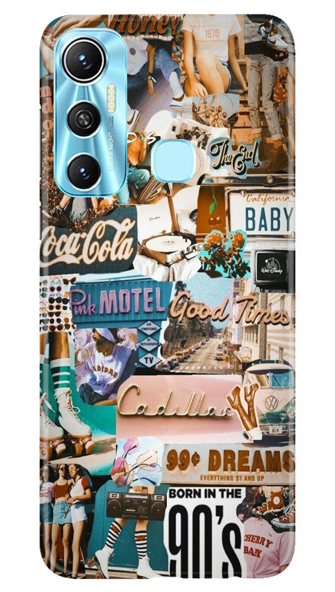 Cute Kid Couple Case for Infinix Hot 11 (Design No. 252)