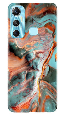 Marble Texture Mobile Back Case for Infinix Hot 11 (Design - 270)