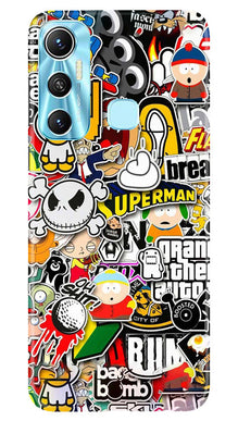 Panda Mobile Back Case for Infinix Hot 11 (Design - 281)