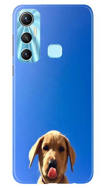 Dog Mobile Back Case for Infinix Hot 11 (Design - 294)