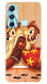 Chip n Dale Mobile Back Case for Infinix Hot 11 (Design - 297)