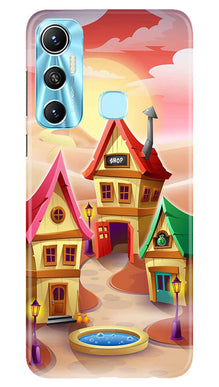 Sweet Home Mobile Back Case for Infinix Hot 11 (Design - 300)
