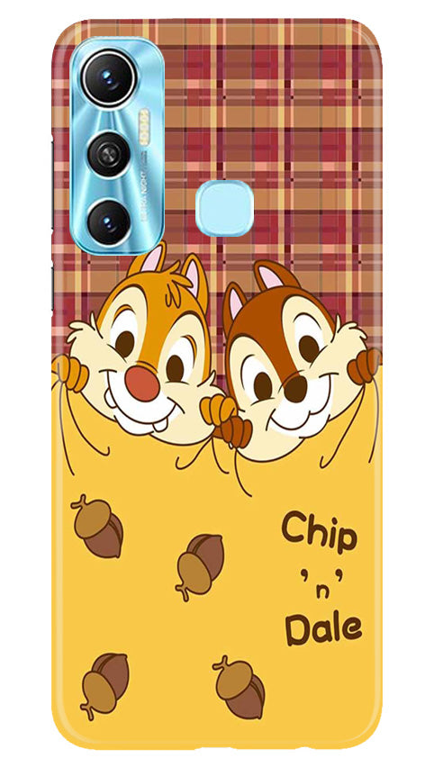Chip n Dale Mobile Back Case for Infinix Hot 11 (Design - 302)