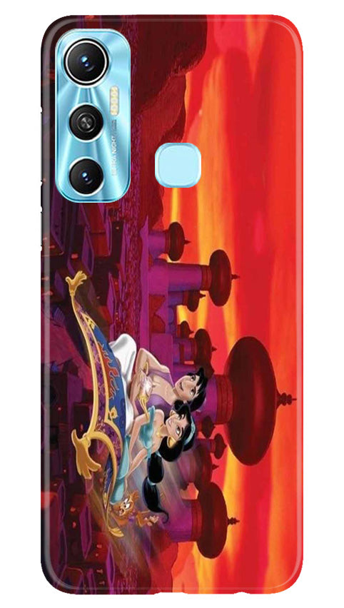 Aladdin Mobile Back Case for Infinix Hot 11 (Design - 305)