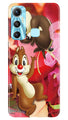 Chip n Dale Mobile Back Case for Infinix Hot 11 (Design - 309)