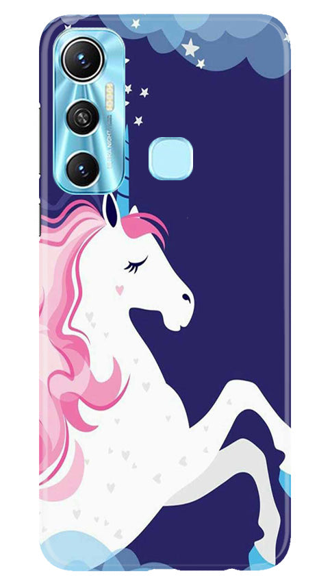Unicorn Mobile Back Case for Infinix Hot 11 (Design - 324)