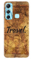 Travel Mobile Back Case for Infinix Hot 11 (Design - 334)
