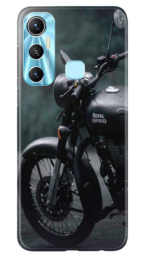 Royal Enfield Mobile Back Case for Infinix Hot 11 (Design - 339)