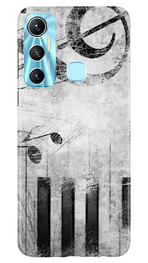 Music Mobile Back Case for Infinix Hot 11 (Design - 352)