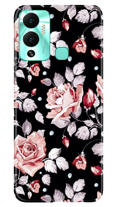Pink rose Case for Infinix Hot 12 Play
