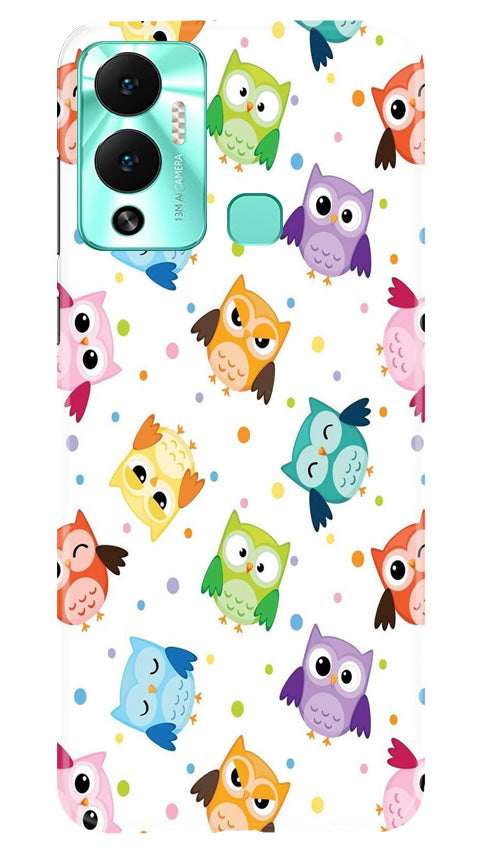 Owl Baground Pattern shore Case for Infinix Hot 12 Play