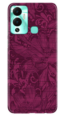 Purple Backround Mobile Back Case for Infinix Hot 12 Play (Design - 22)