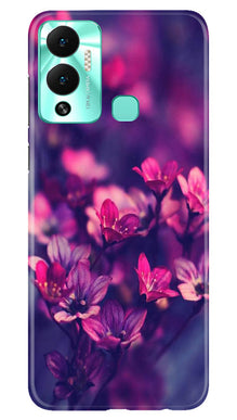 flowers Mobile Back Case for Infinix Hot 12 Play (Design - 25)
