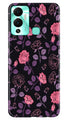 Rose Black Background Case for Infinix Hot 12 Play