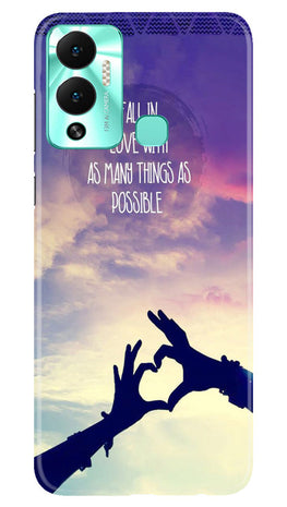 Fall in love Case for Infinix Hot 12 Play