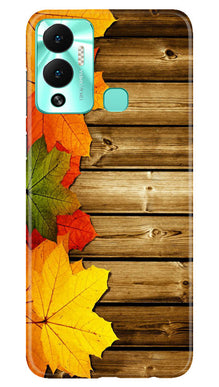 Wooden look3 Mobile Back Case for Infinix Hot 12 Play (Design - 61)