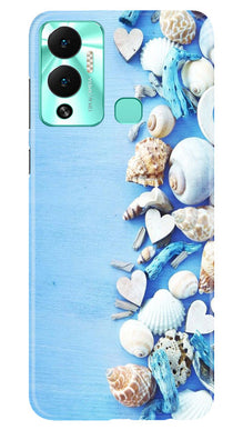 Sea Shells2 Mobile Back Case for Infinix Hot 12 Play (Design - 64)