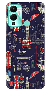 Love London Mobile Back Case for Infinix Hot 12 Play (Design - 75)
